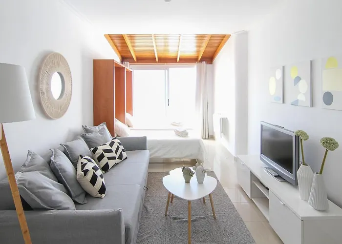 Apartamento Estudio En Primera Línea Canteras